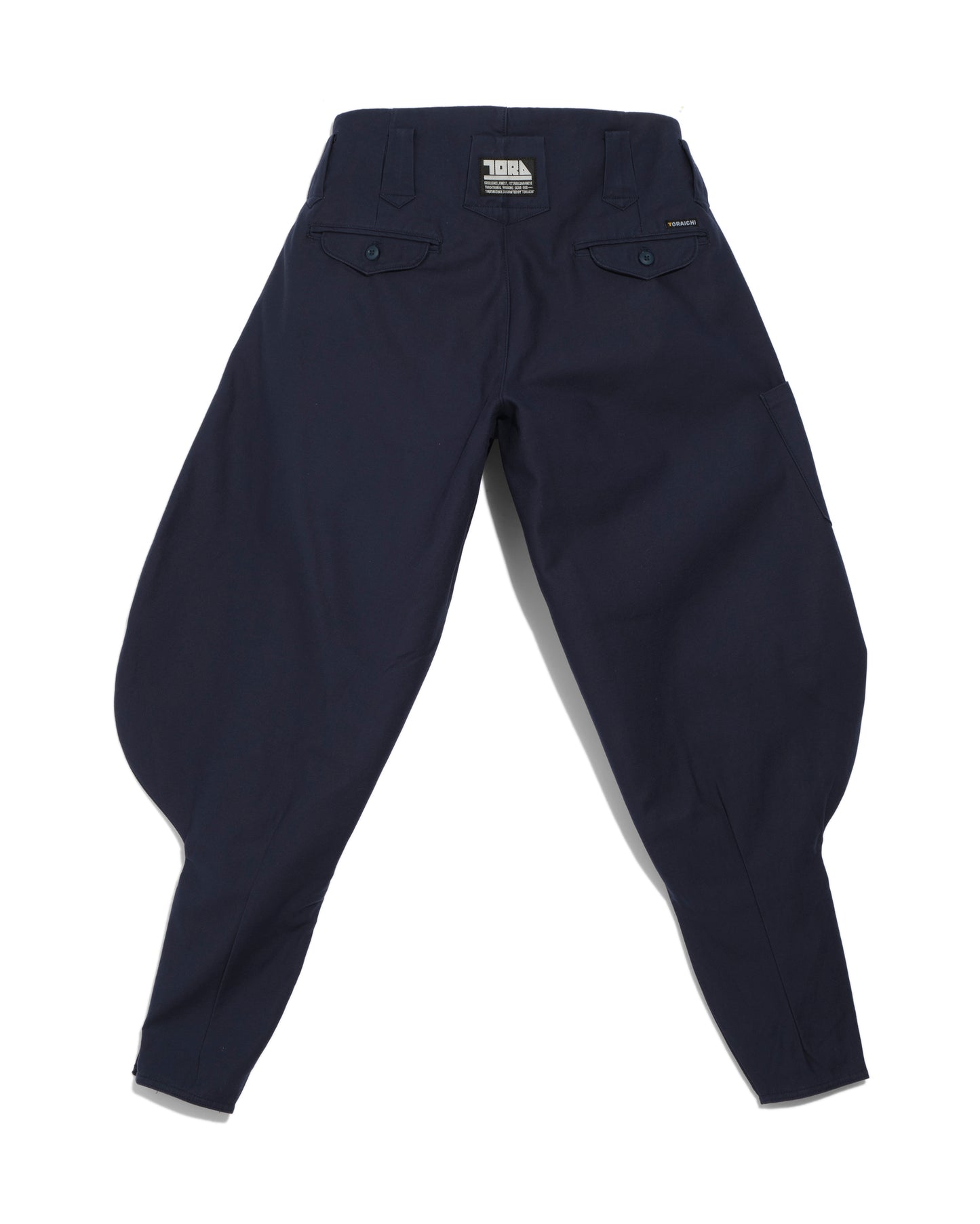 Pantalon japonais Long Hachibu - marine - Toraichi
