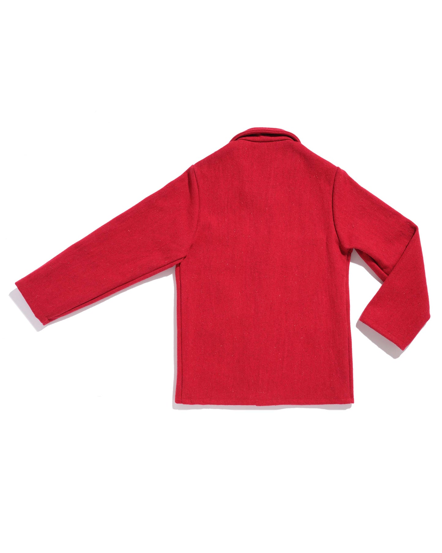 Veste de berger laine burel rouge