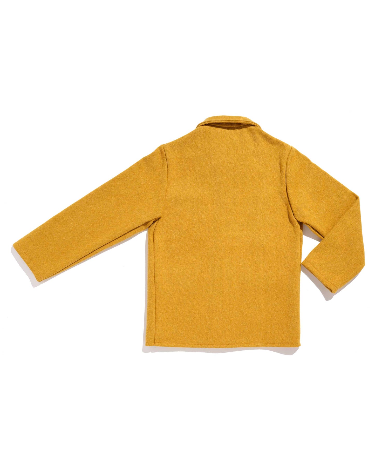 Veste de berger laine burel safran