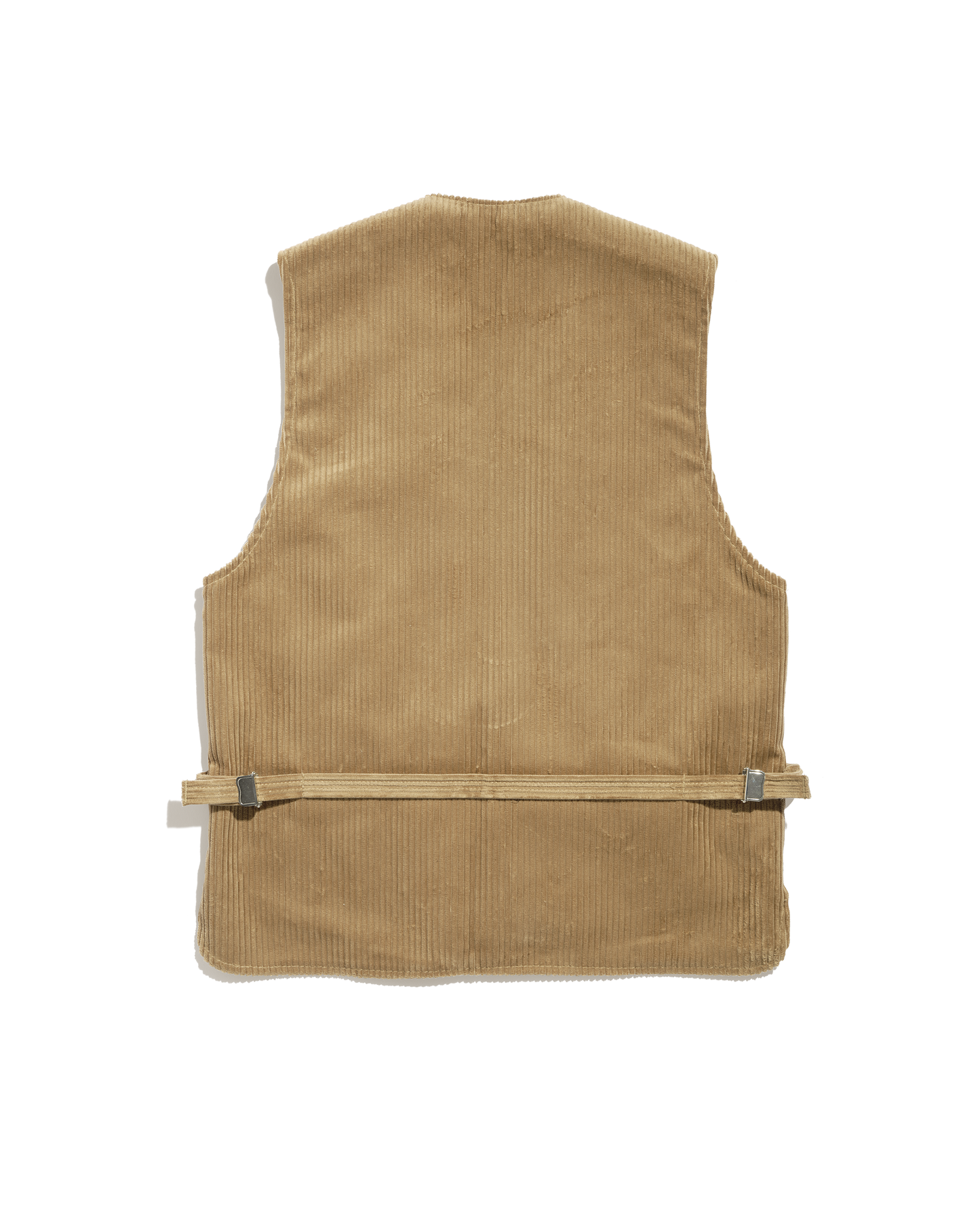 Gilet corporatif allemand velours jonc beige