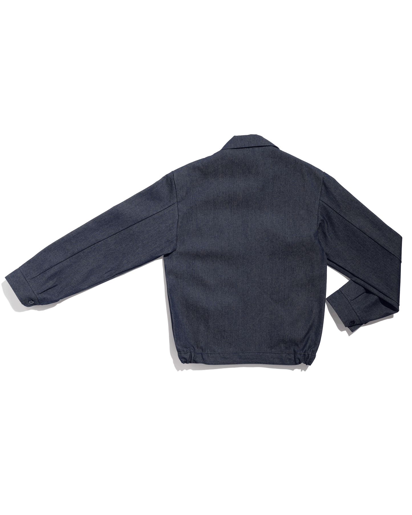 Blouson de travail zippé denim brut
