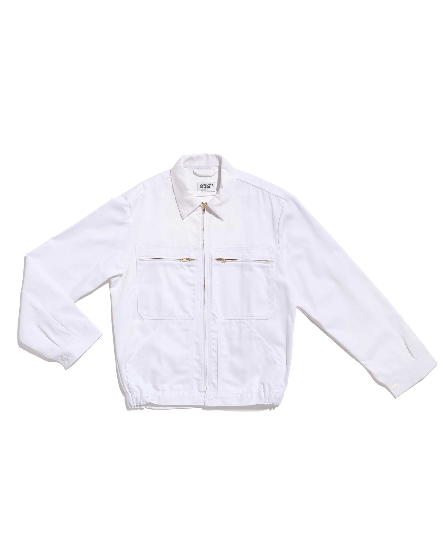 Blouson de travail zippé bleu bugatti