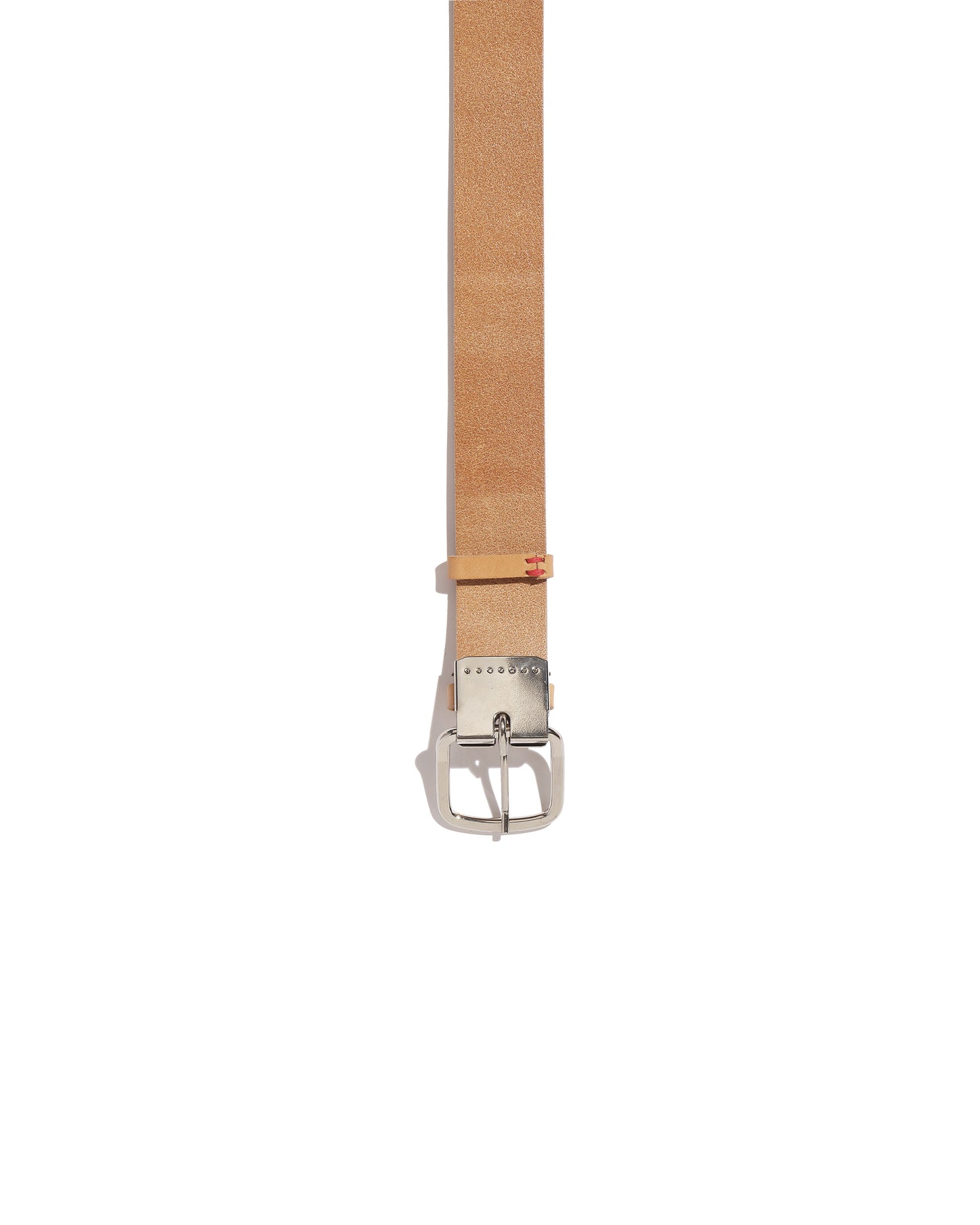 Ceinture en cuir naturel avec boucle amovible