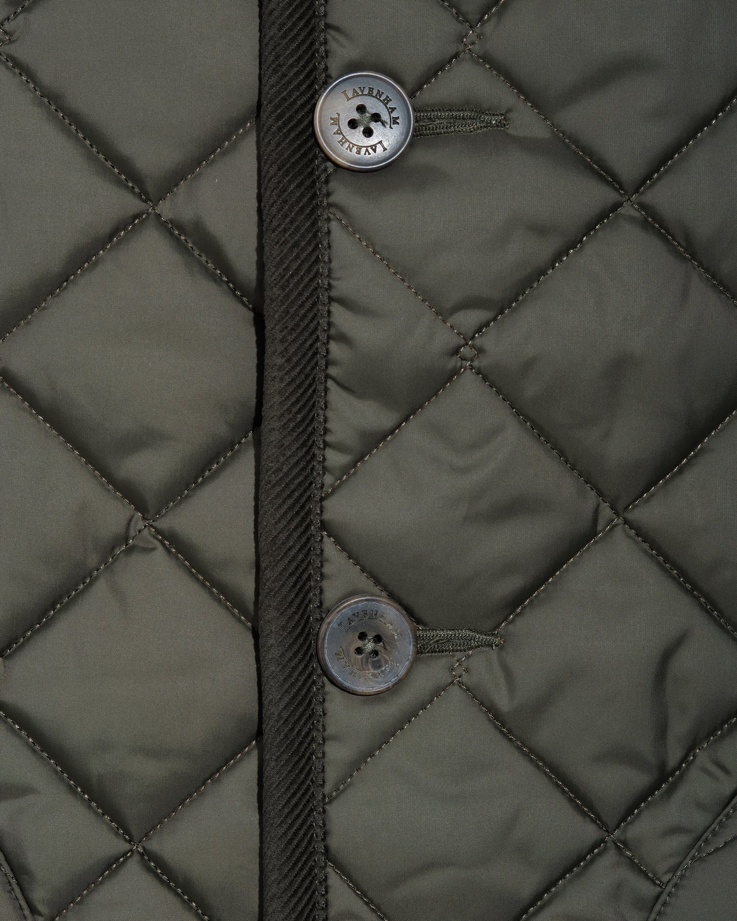 Gilet matelassé coupe mixte - olive - Lavenham X La Blouse de Lyon