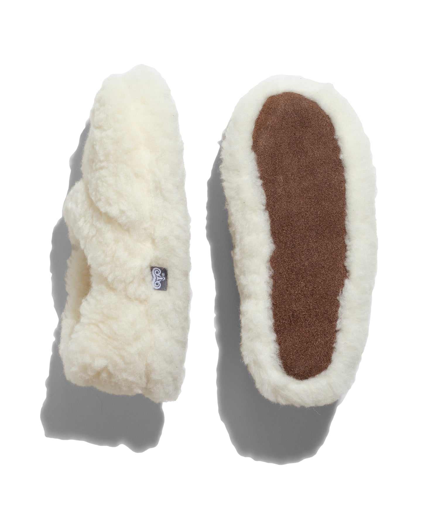 Adult sheep wool slippers