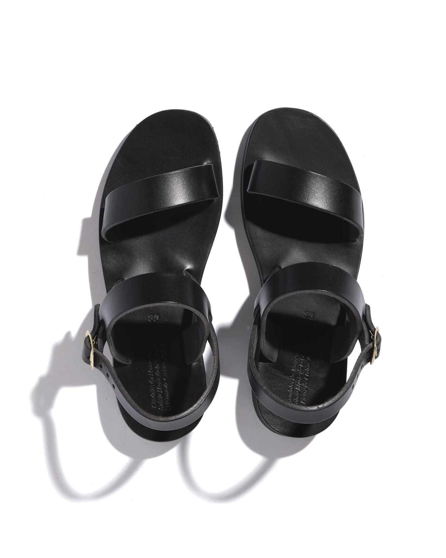 Black women's monastic sandals