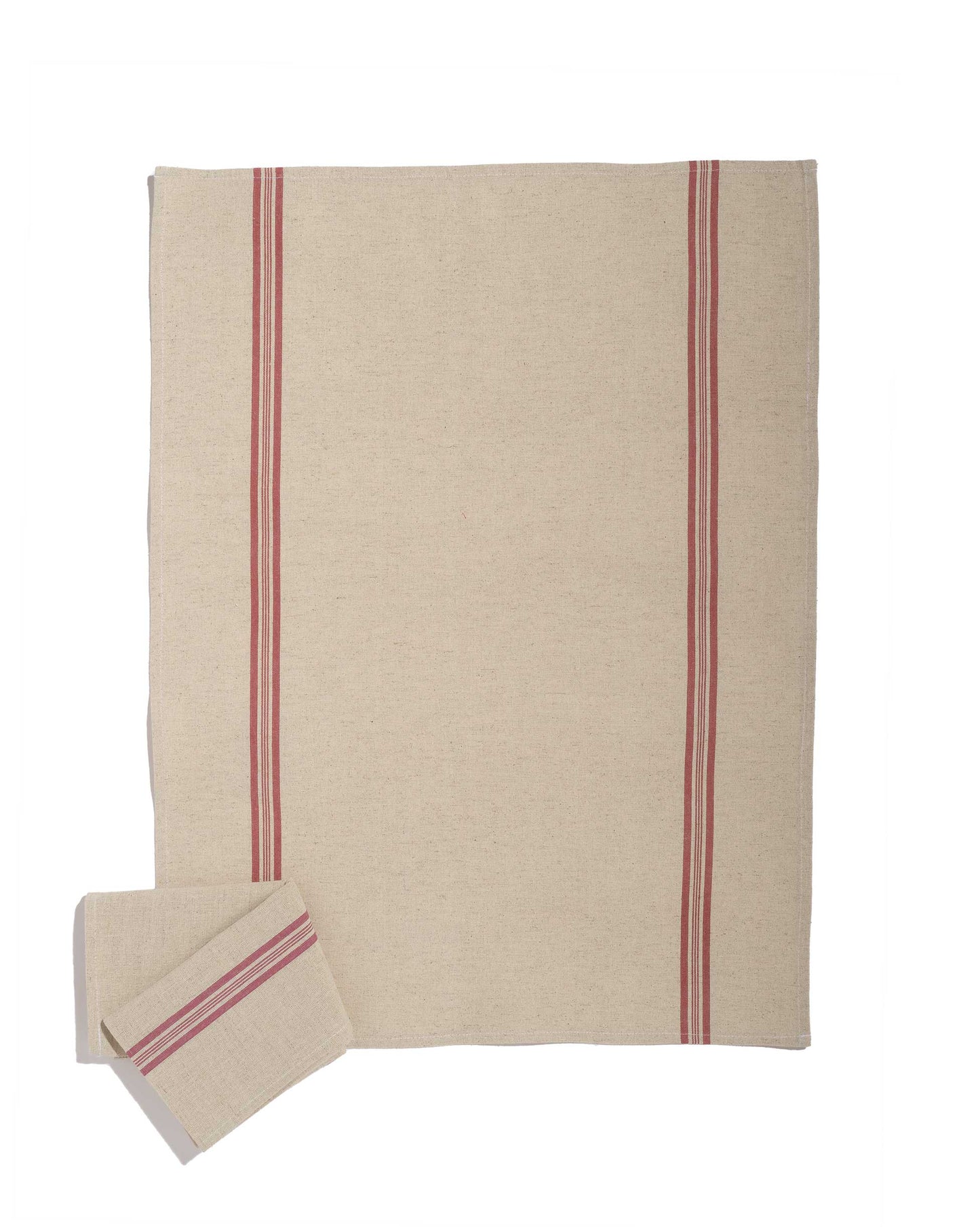 Mixed linen/cotton tea towel