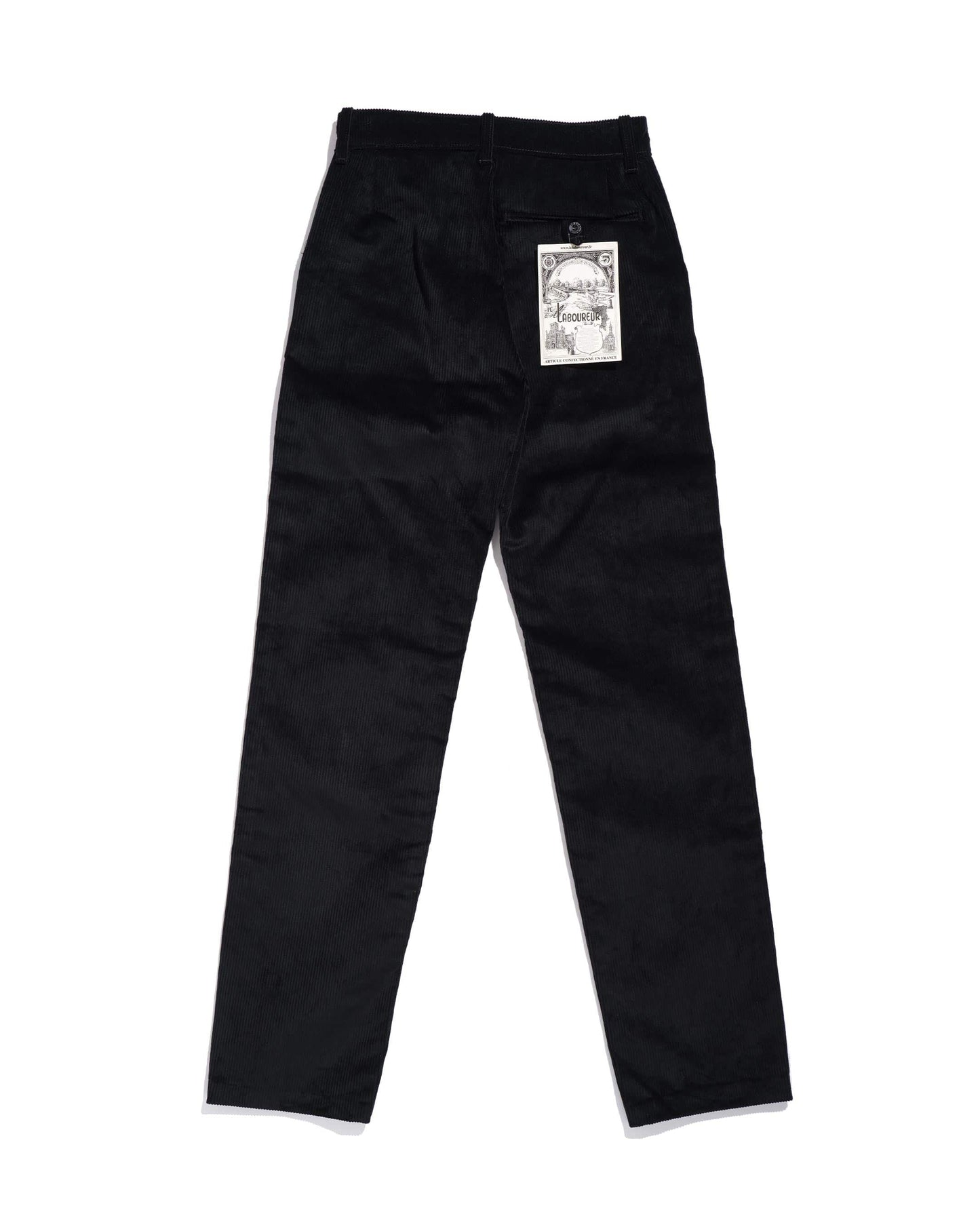 Straight black corduroy pants (discounted size 36)