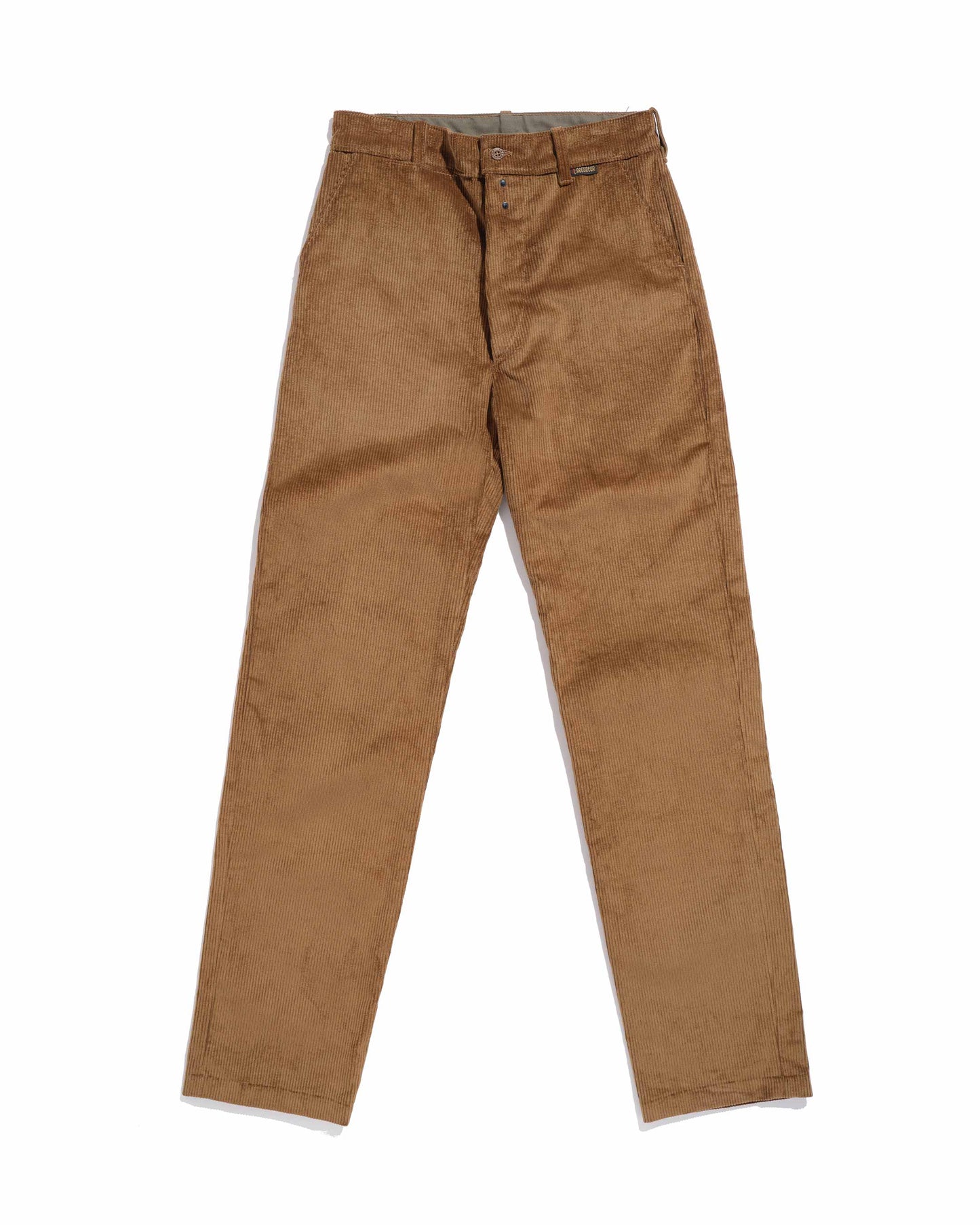 Straight hazelnut cord velvet pants (T34 and T36 discounted)