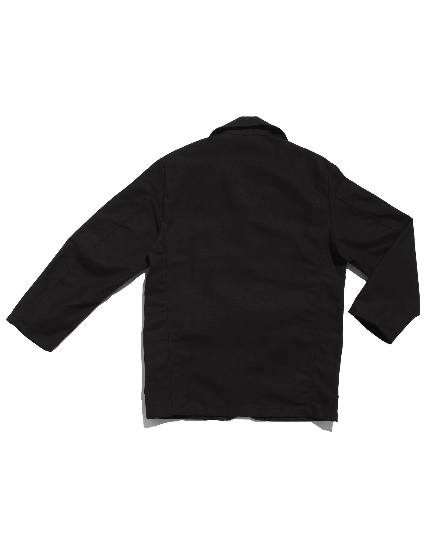 Le Laboureur black linen/cotton sports jacket
