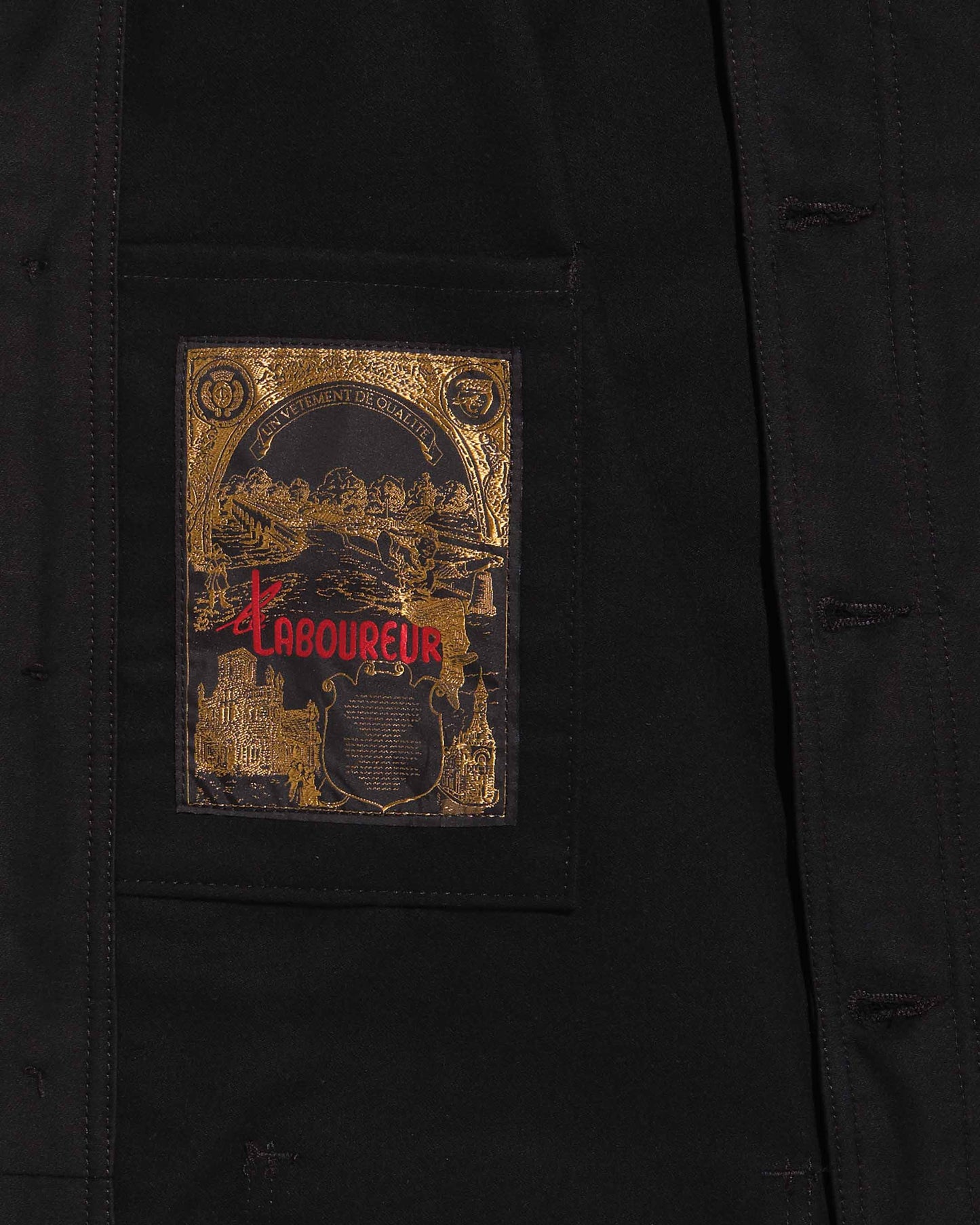 Le Laboureur moleskine work jacket 100% cotton