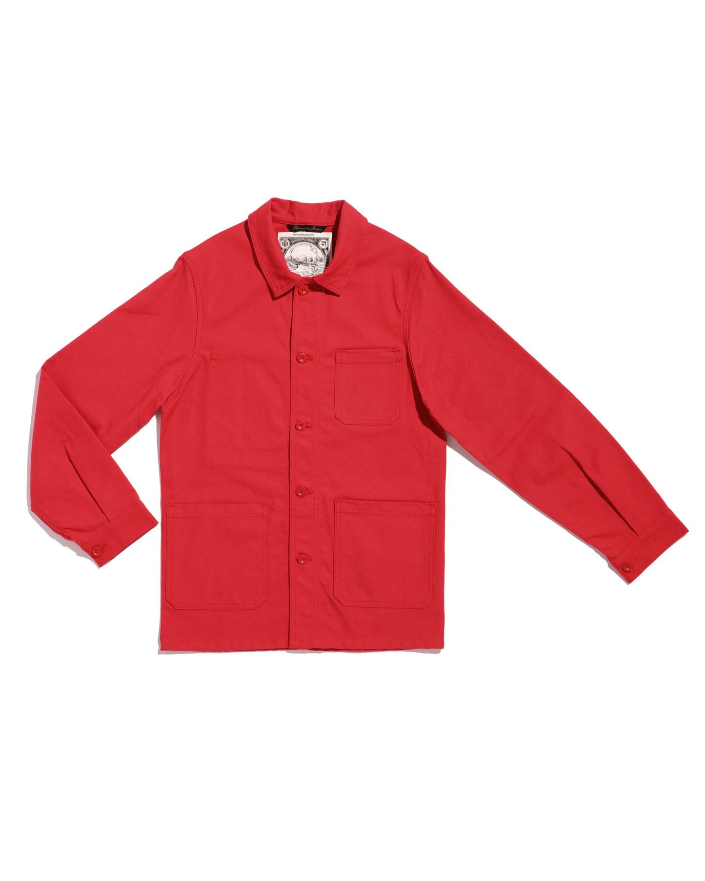 Le Laboureur red work jacket