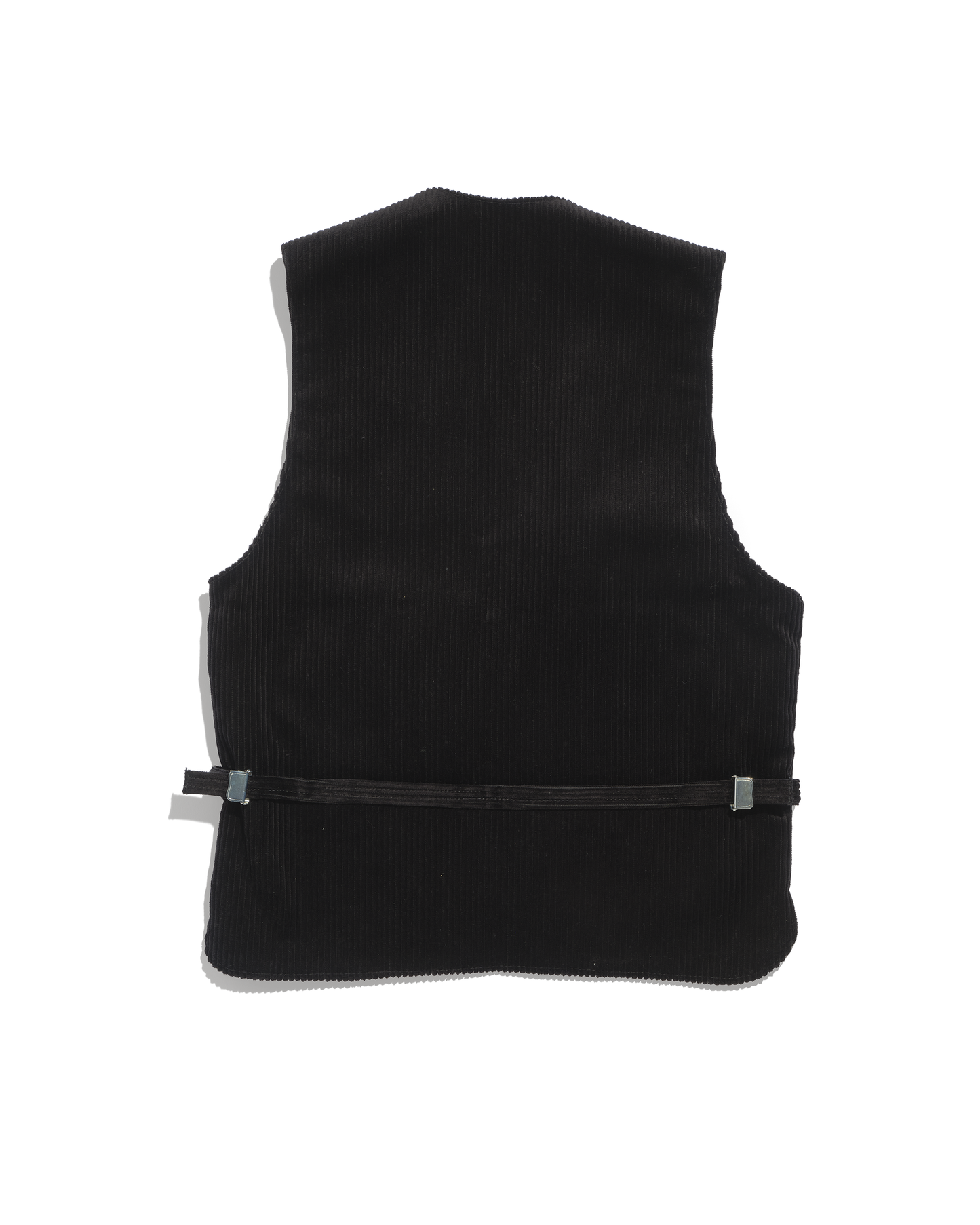 German black rush velvet corporate vest