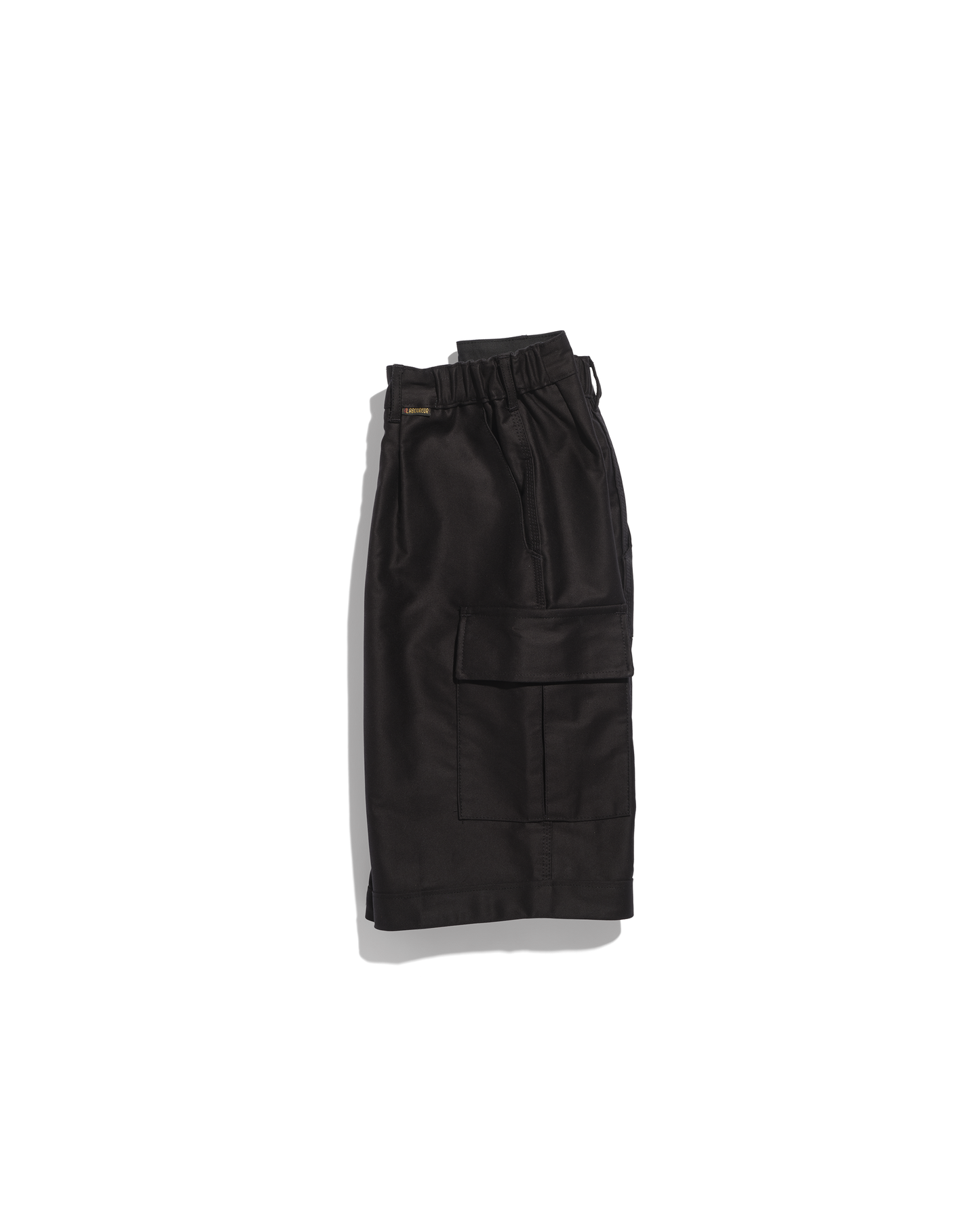 Largeot moleskine Bermuda shorts with pockets