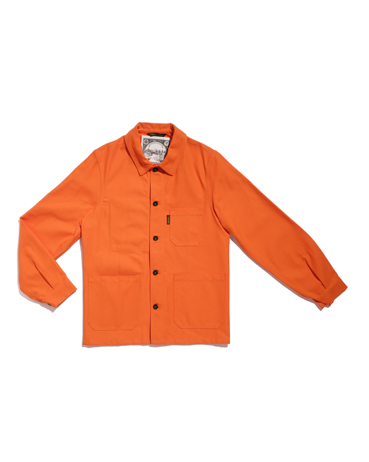 Le Laboureur orange work jacket