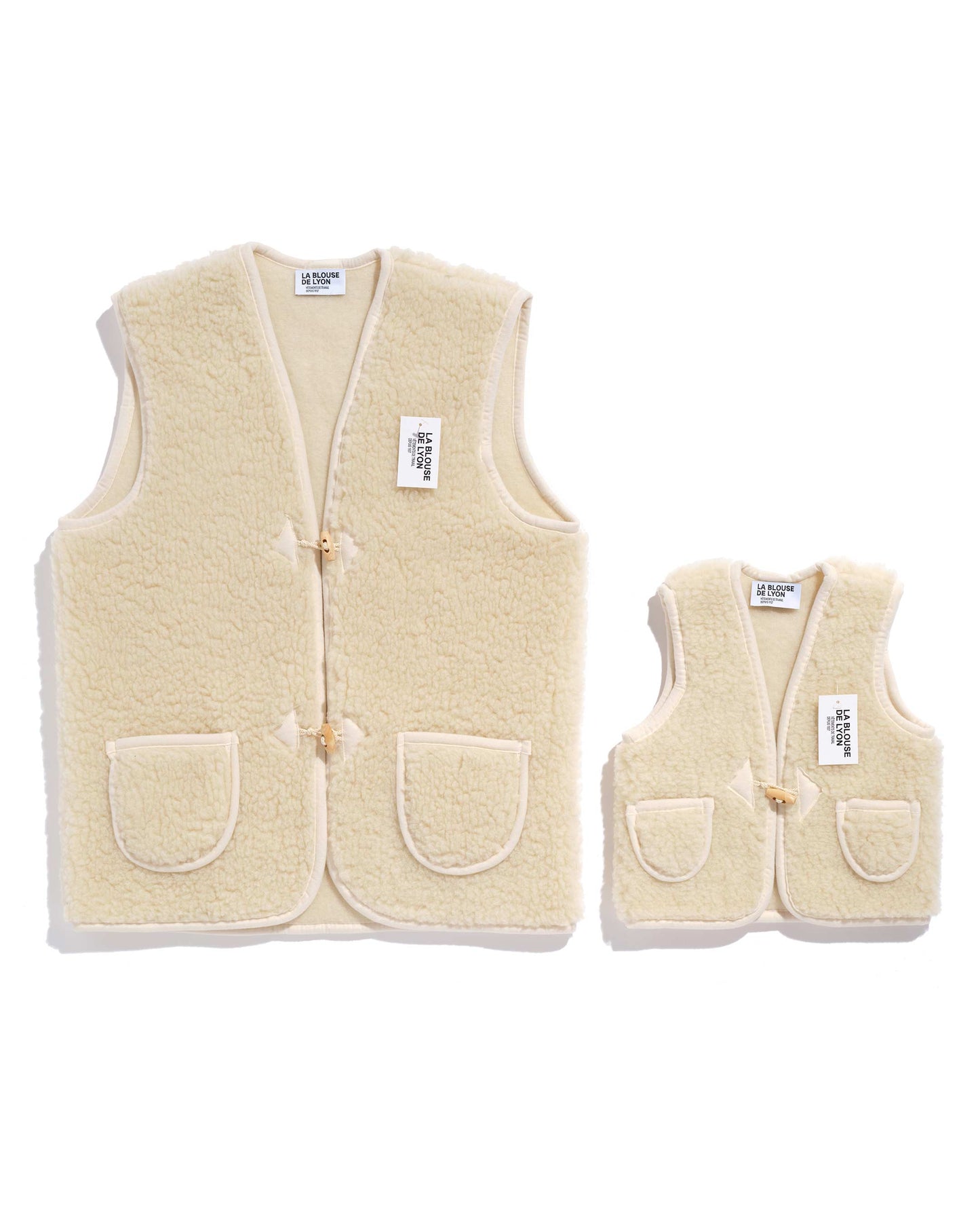 New adult vest in 100% Woolmark sheep wool
