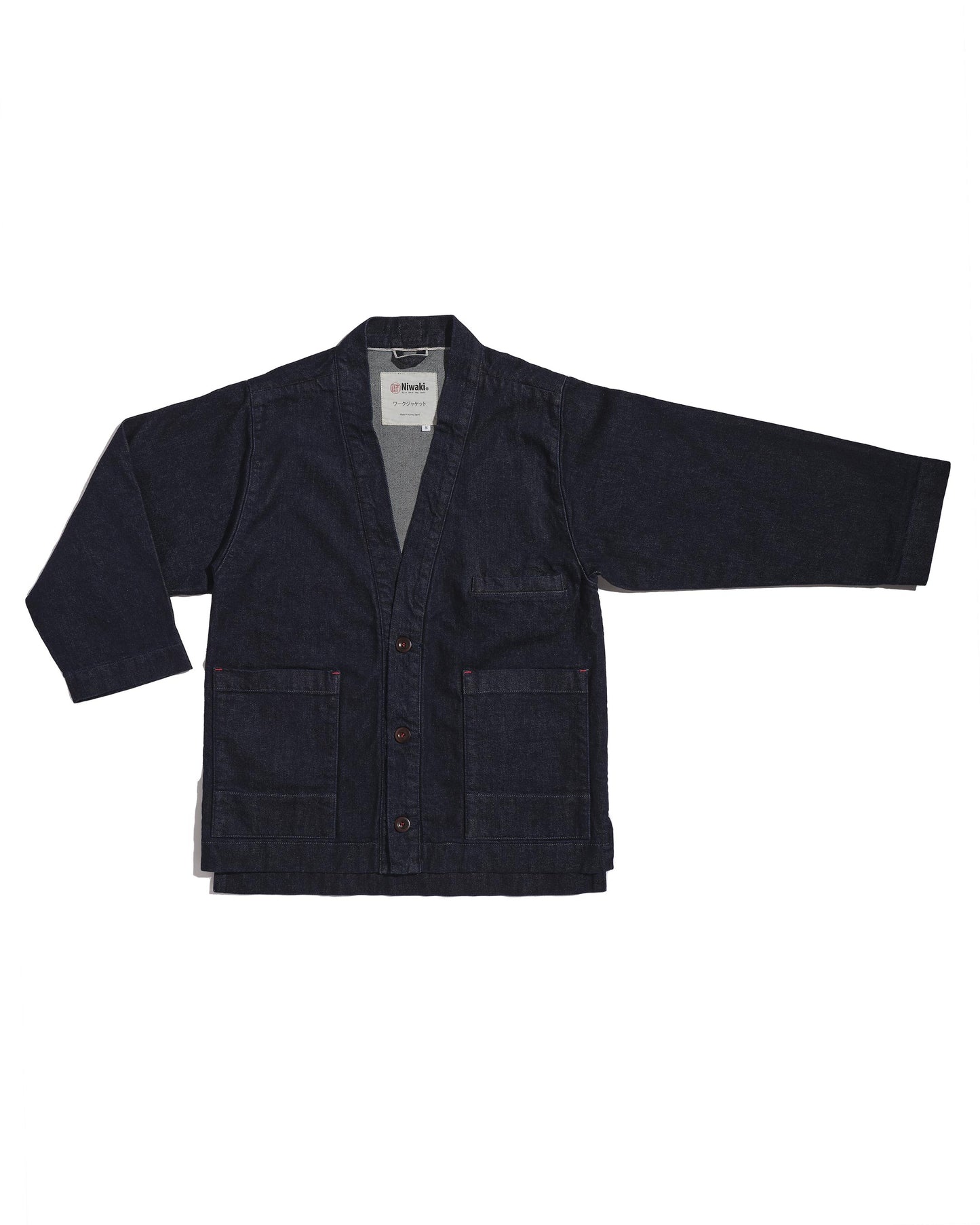 Veste de jardinage denim japonais - Niwaki